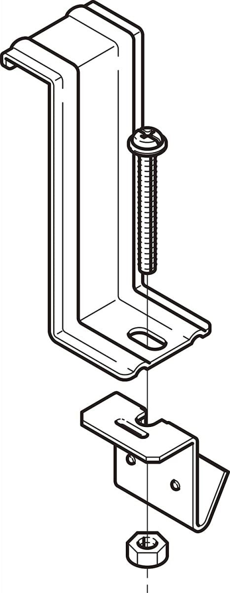 アングル用振れ止め金具 20個入 QRS10-20