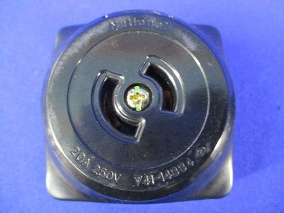 引掛露出コンセント(7個入)(ブラック)(汚れ有)National WK2220K