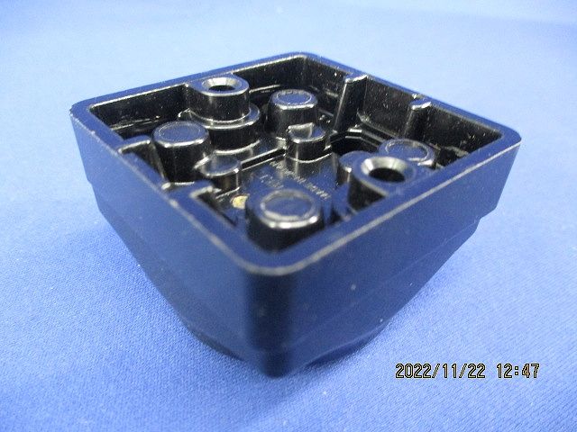 引掛露出コンセント(5個入)(ブラック)National WK2215