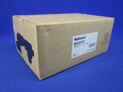 防水埋込スイッチE(20個入)National WS6024F