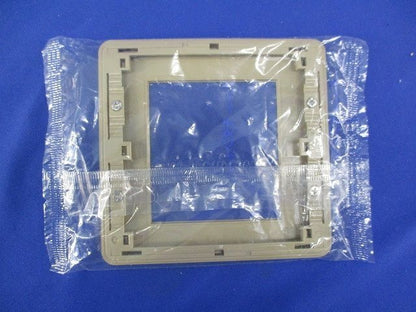 2連接穴モダンプレート(5枚入)(ダークベージュ)National WN8400