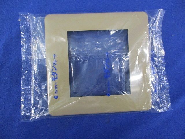 2連接穴モダンプレート(5枚入)(ダークベージュ)National WN8400