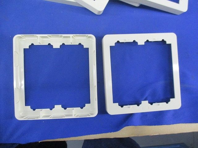 2連用継枠(10個入)(ホワイト) BAN-13-2