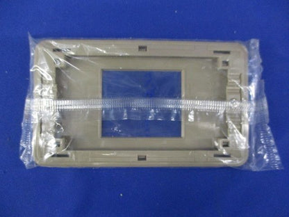 フルカラーモダン角型埋込コンセントプレート(20枚入)(ダークベージュ)National WN6021Y