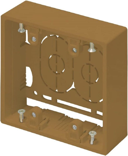 ニュー・エフモール 付属品 露出ボックス 2個用 浅型 ブラウン 浅型 SFBA26