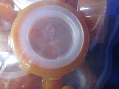 薄鋼電線管用(フタ付)ポリカブッシング(絶縁ブッシング)薄鋼19用 100個入 ZVF-19-100