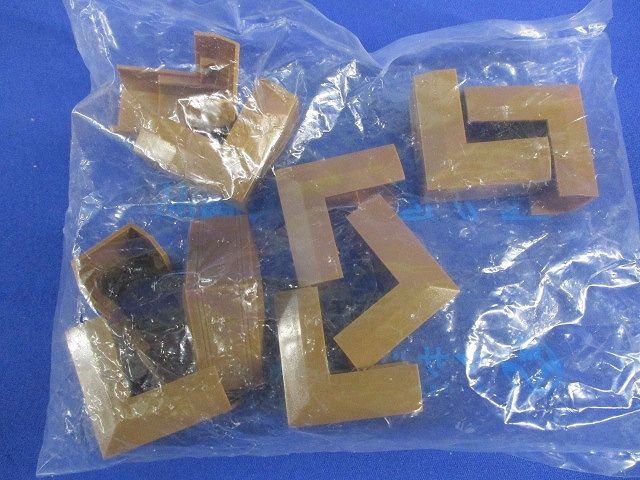 エフモール附属品1号デズミ(100個入)(ブラウン) 1号