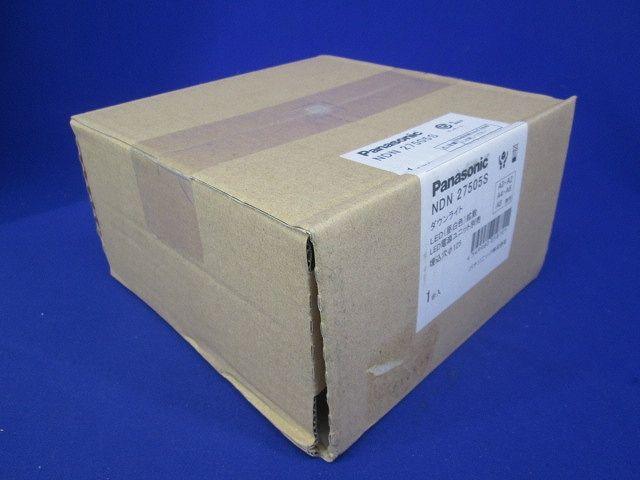 LEDダウンライト 本体 250形 φ125 銀色鏡面反射板 拡散 昼白色 電源・調光器別売 NDN27505S