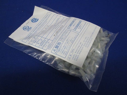 絶縁被覆付閉端接続子(EC形) 乳白 100個入 EC2-2-100