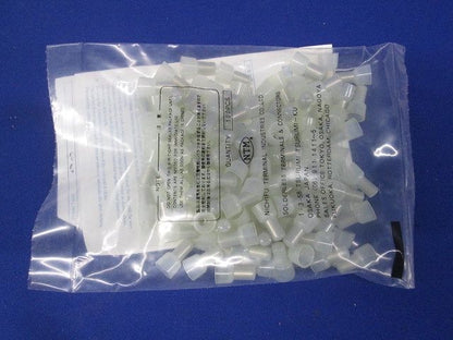 絶縁被覆付閉端接続子(EC形) 乳白 100個入 EC2-2-100