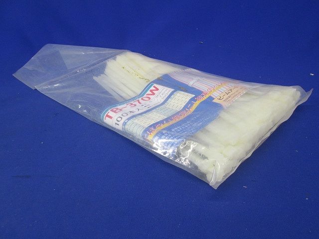 ケーブルロック ホワイト 100本入 TB-370W-100