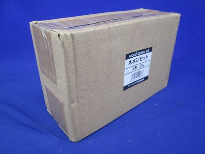 木ネジセット 4サイズ 12個入 4サイズ-12