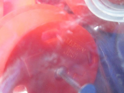 UFOインサート 赤 ビニールタイ付き 50個入 JCS1-RV-50