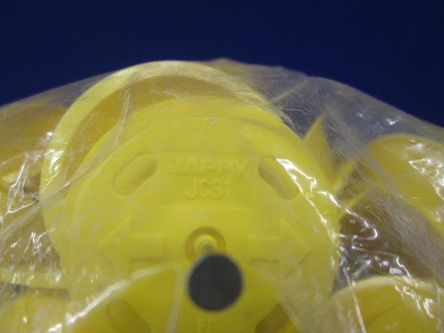 UFOインサート 黄 ビニールタイ無し 50個入 JCS1-Y-50