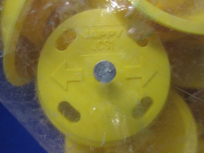 UFOインサート 黄 ビニールタイ無し 50個入 JCS1-Y-50