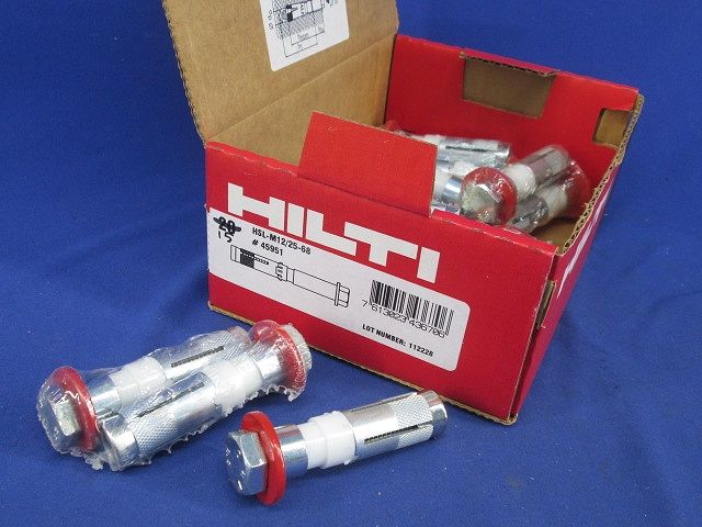 ウェッジアンカー(15本入) HSL-M12/25-68