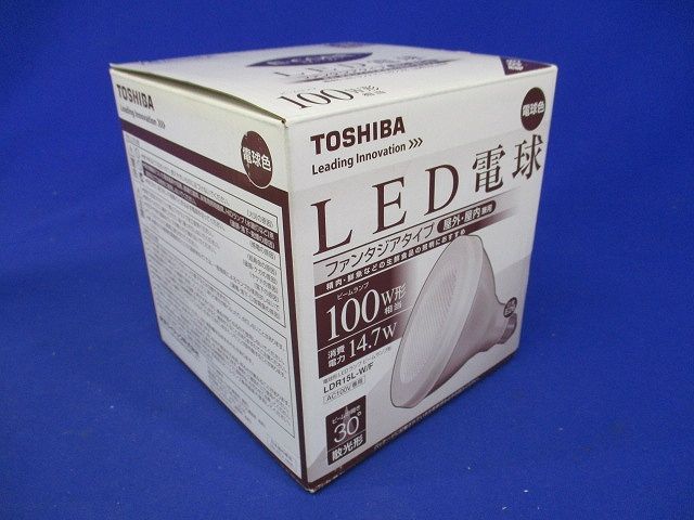 ＬＥＤ電球 ビームランプ形ファンタジ 電球色 E26 LDR15L-W/F