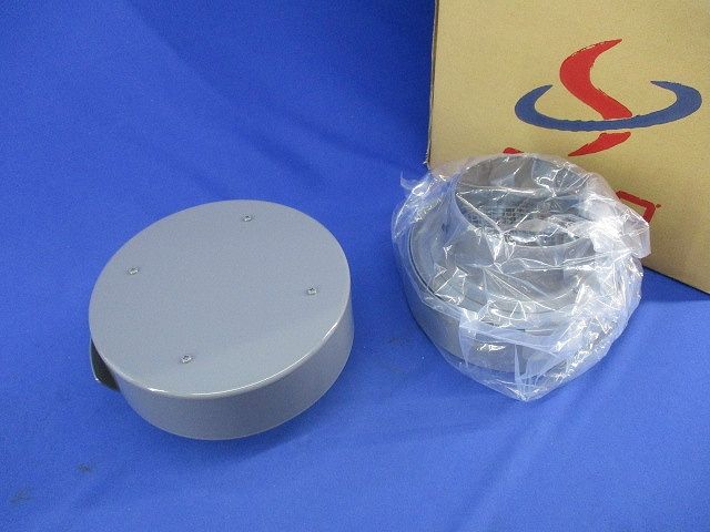 外壁用アルミ製換気口φ100(グレー塗装) SXU100MN