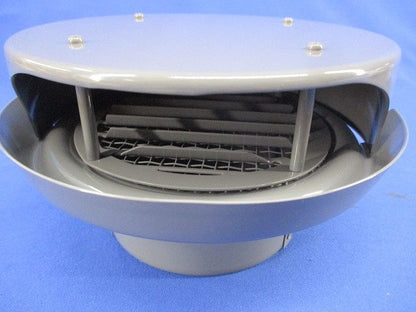 外壁用アルミ製換気口φ100(グレー塗装) SXU100MN