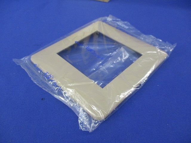 2連接穴モダンプレート(10枚入)(ダークベージュ)National WN8400