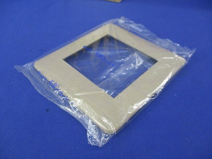 2連接穴モダンプレート(10枚入)(ダークベージュ)National WN8400