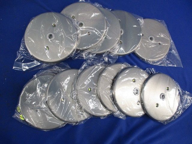 新金属丸型電話線プレート(11枚入)National WN7580