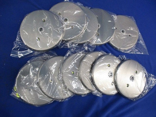 新金属丸型電話線プレート(11枚入)National WN7580