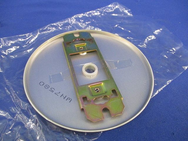 新金属丸型電話線プレート(11枚入)National WN7580