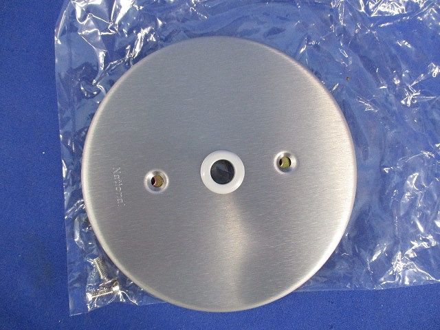 新金属丸型電話線プレート(11枚入)National WN7580