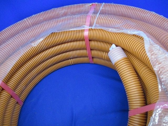 CD管 《ミラフレキCD》 サイズ(内径)42mm コンクリート埋没専用 オレンジ MFCD-42