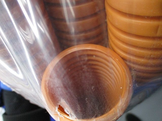 CD管 《ミラフレキCD》 サイズ(内径)42mm コンクリート埋没専用 オレンジ MFCD-42