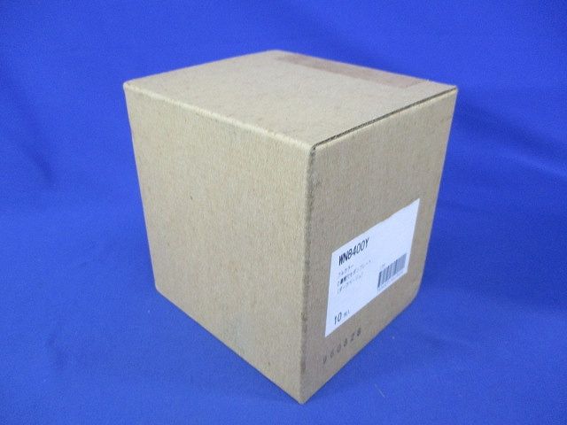 2連接穴モダンプレート(10枚入)(ダークベージュ)National WN8400Y