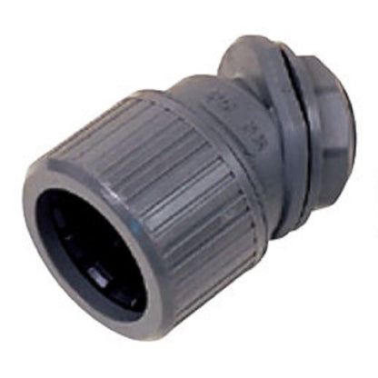 PF曲りコネクタ 曲り30度 プラフレキPFS-28用 グレー 10個入 PFS-28MKR-10