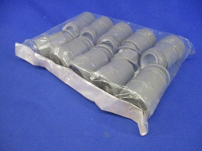 PF曲りコネクタ 曲り30度 プラフレキPFS-28用 グレー 10個入 PFS-28MKR-10