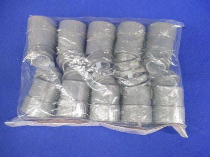 PF曲りコネクタ 曲り30度 プラフレキPFS-28用 グレー 10個入 PFS-28MKR-10