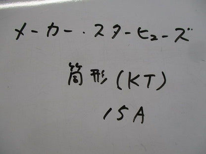 ヒューズ(4個入) 15A