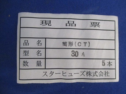 ヒューズ(5個入) 30A