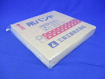 吊バンド 厚さ0.5ミリ幅25ミリ長さ30m 形：画像参照 0.5×25