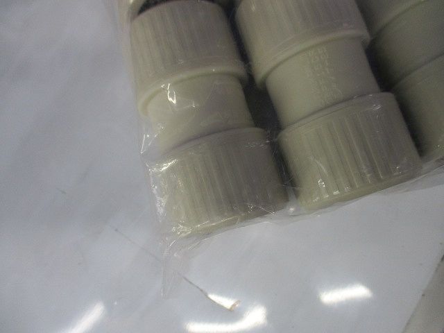 プラフレキＰＦ部品/カップリング Ｒタイプ アイボリー 10個入 PFS-16CR-I-10
