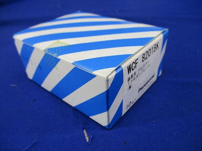 器具用 フルカラー組合わせ用 1Pモダンプレート ブラック 10枚入 WCF8201BK-10