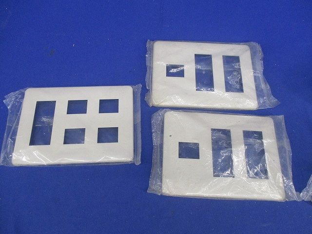 モダンプレートセット(混在7枚入)(ミルキーホワイト)National WN6086他