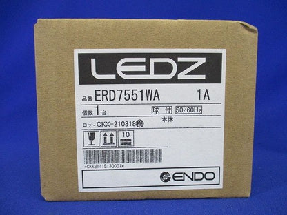 軒下用グレアレスダウンライト 600/900TYPE 広角配光 電球色 電源別売 ERD7551WA