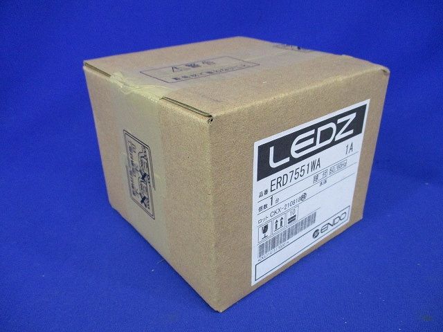 軒下用グレアレスダウンライト 600/900TYPE 広角配光 電球色 電源別売 ERD7551WA