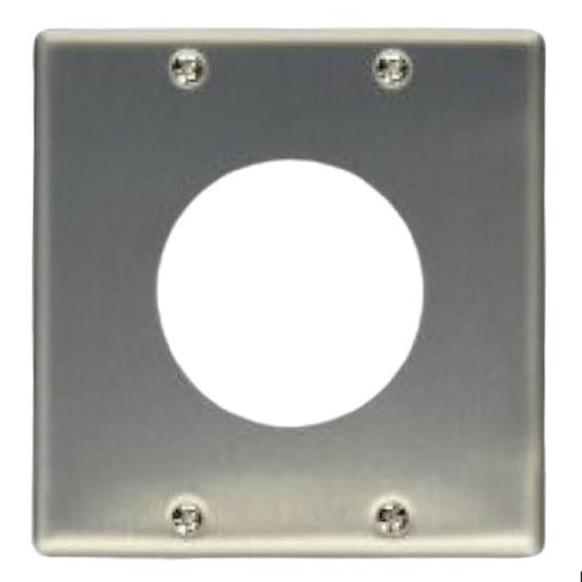 新金属プレートφ58.5 コンセントプレート WN9515