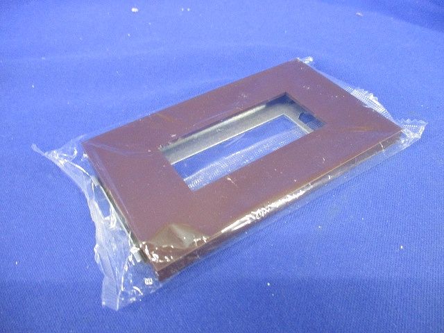 NKシリーズ配線器具 NKシリーズプレート 1連用３口プレート チョコ NKP-3UF