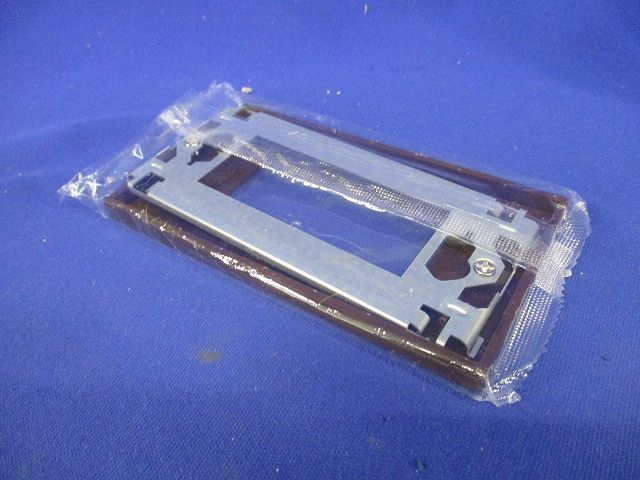 NKシリーズ配線器具 NKシリーズプレート 1連用３口プレート チョコ NKP-3UF