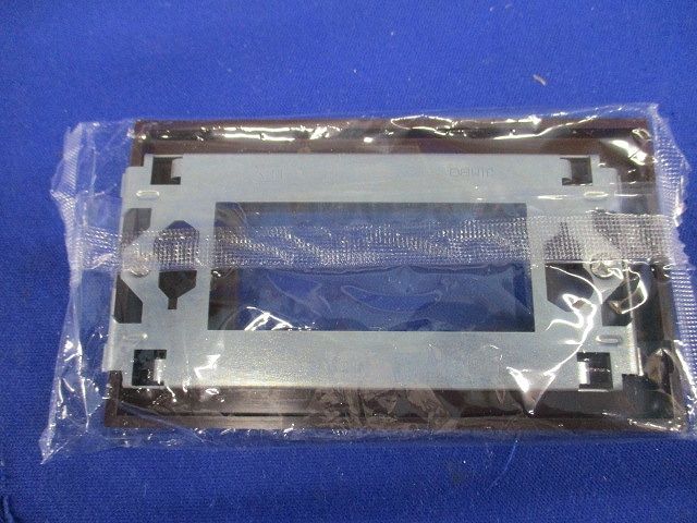 NKシリーズ配線器具 NKシリーズプレート 1連用３口プレート チョコ NKP-3UF