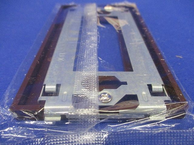 NKシリーズ配線器具 NKシリーズプレート 1連用３口プレート チョコ NKP-3UF