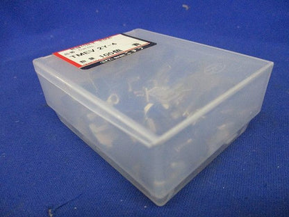 絶縁被覆付圧着端子 Y形 青 100個入 TMEV2Y-4-BLU-100