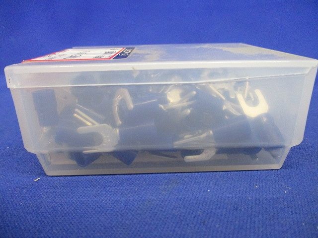 絶縁被覆付圧着端子 Y形 青 100個入 TMEV2Y-4-BLU-100